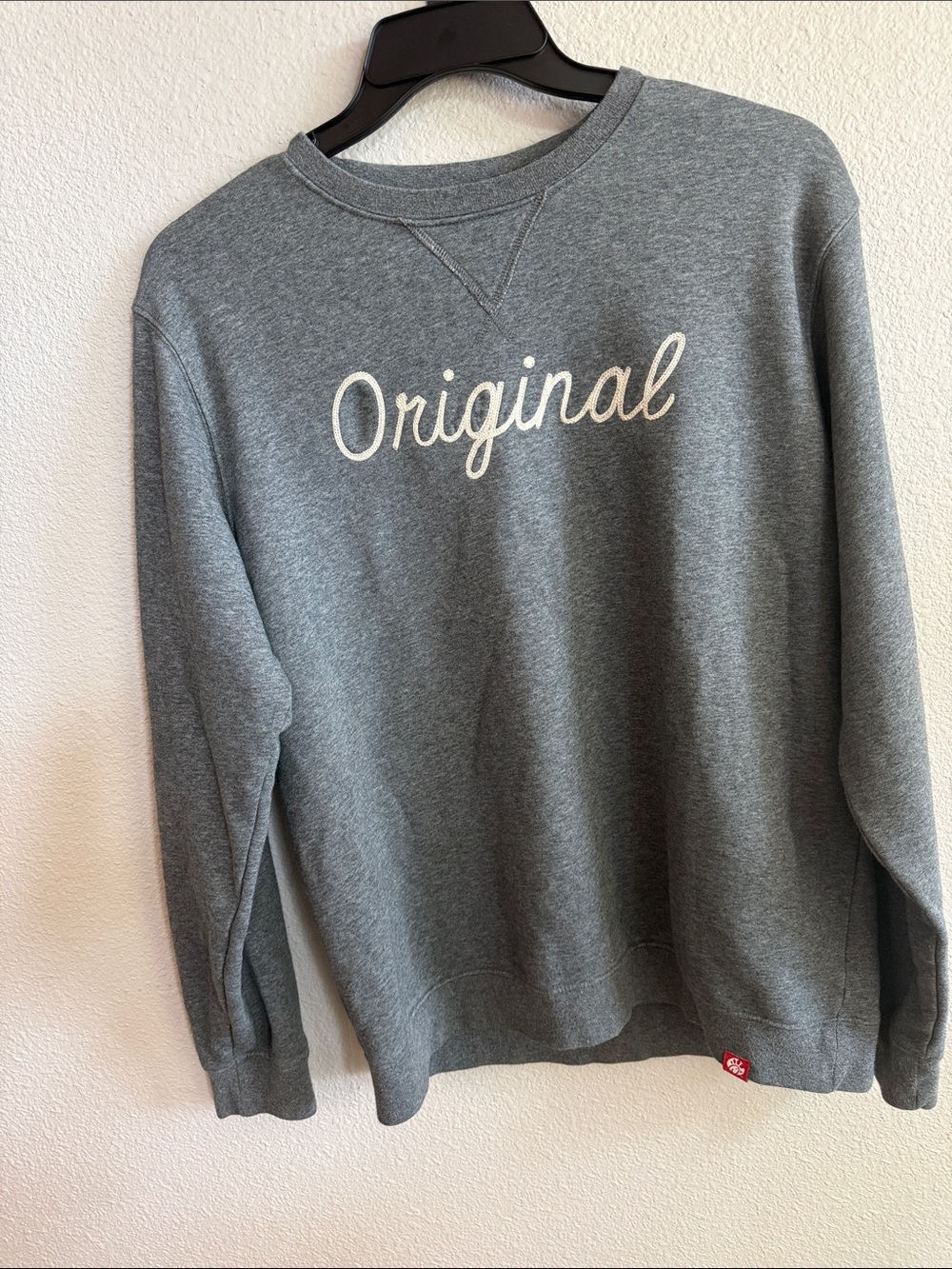 CHICK-FIL-A “Original” Gray Sweatshirt Size Large